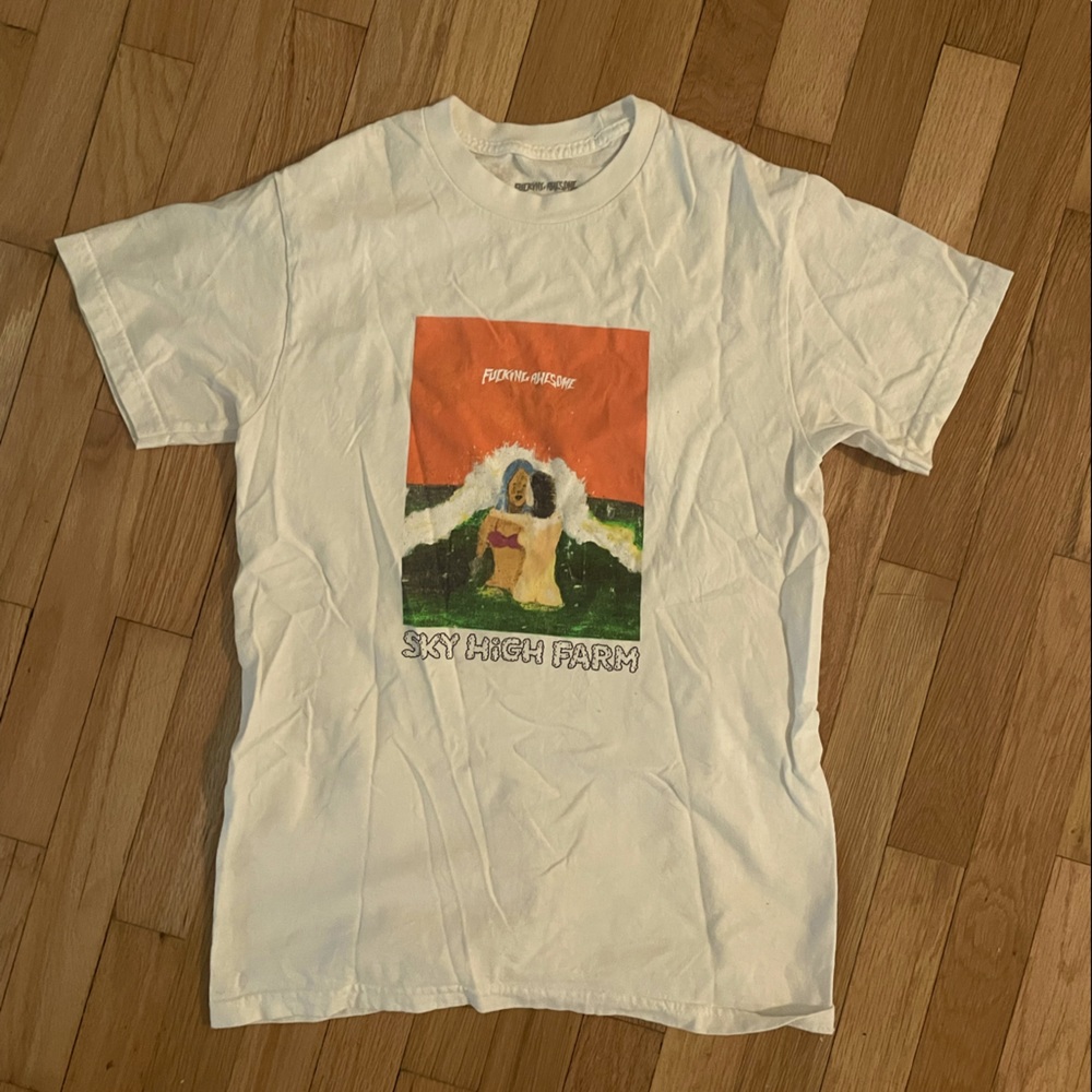 Sky High Farm x Fucking Awesome collab tee